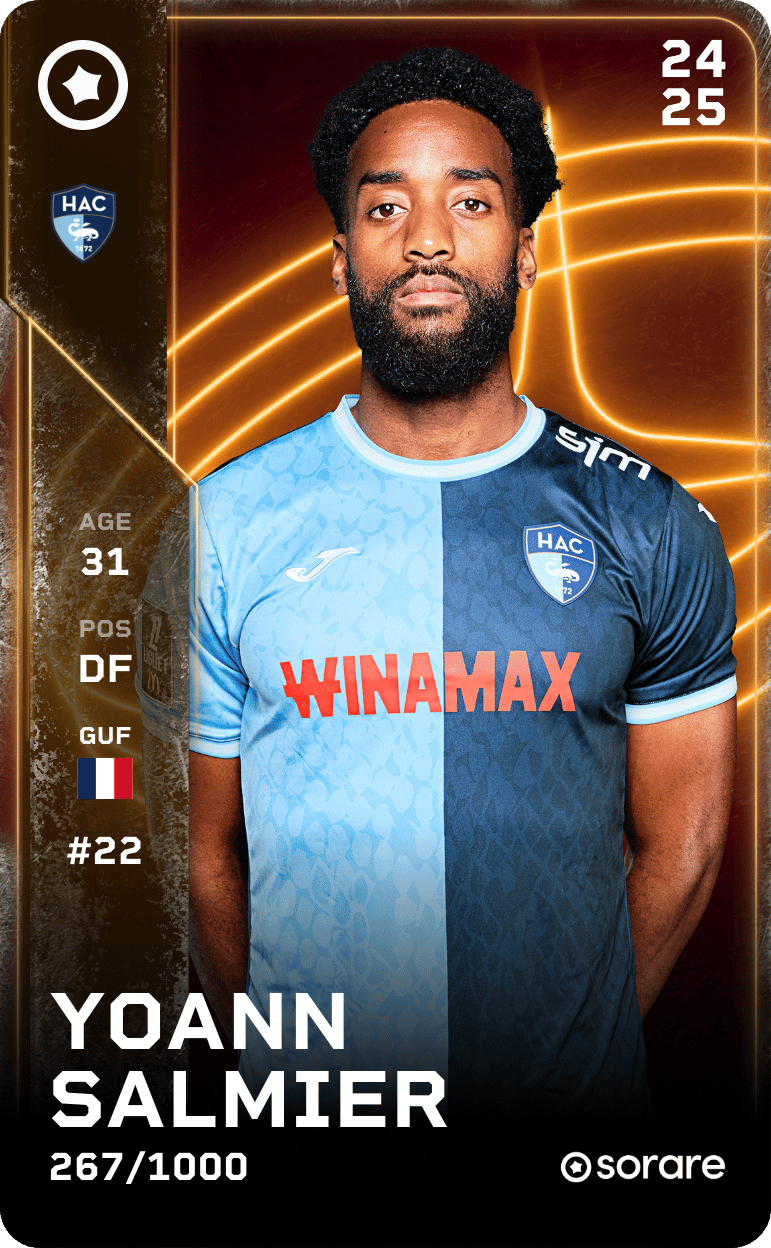 Yoann Salmier 2024-25 • Limited 267/1000