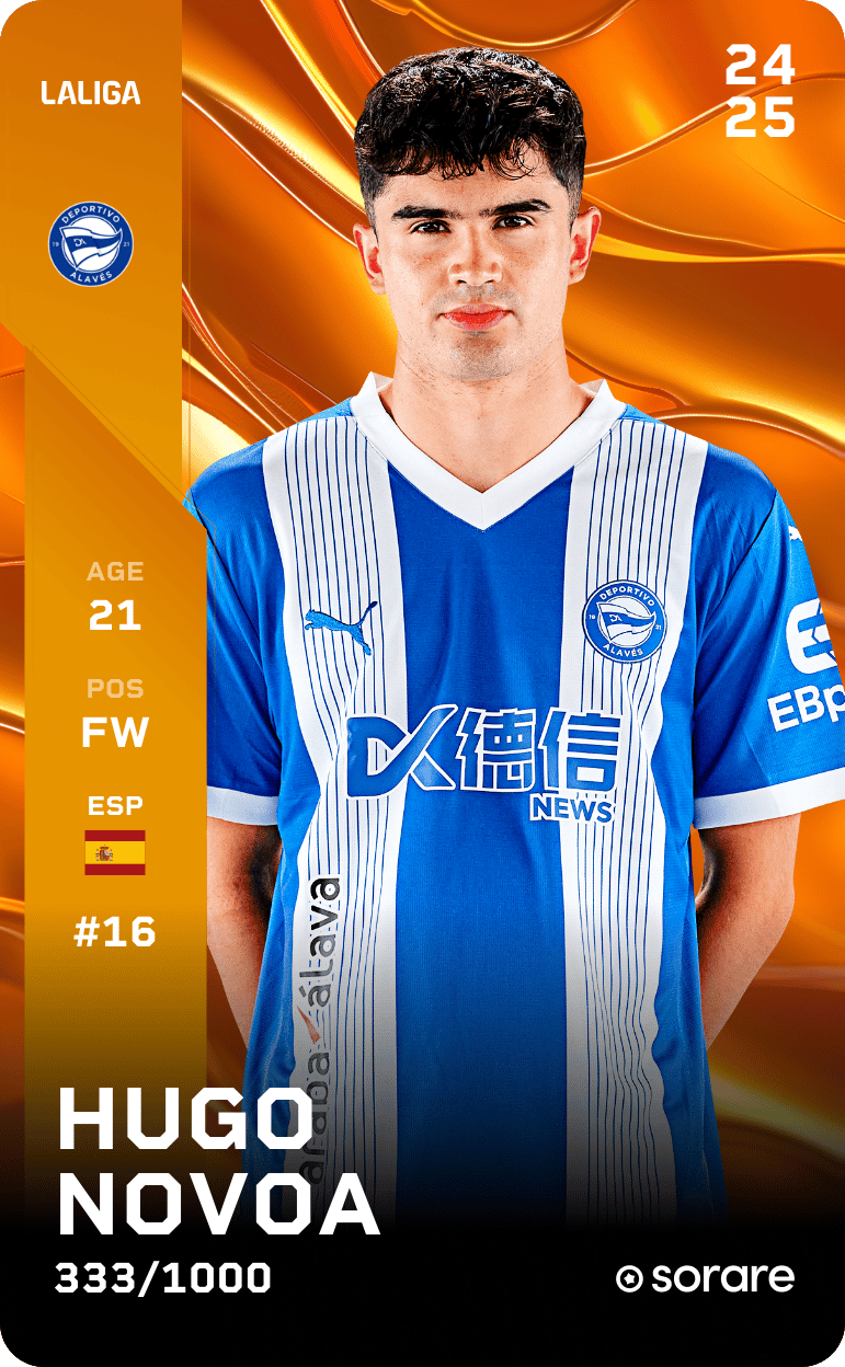 Hugo Novoa 2024-25 • Limited 333/1000