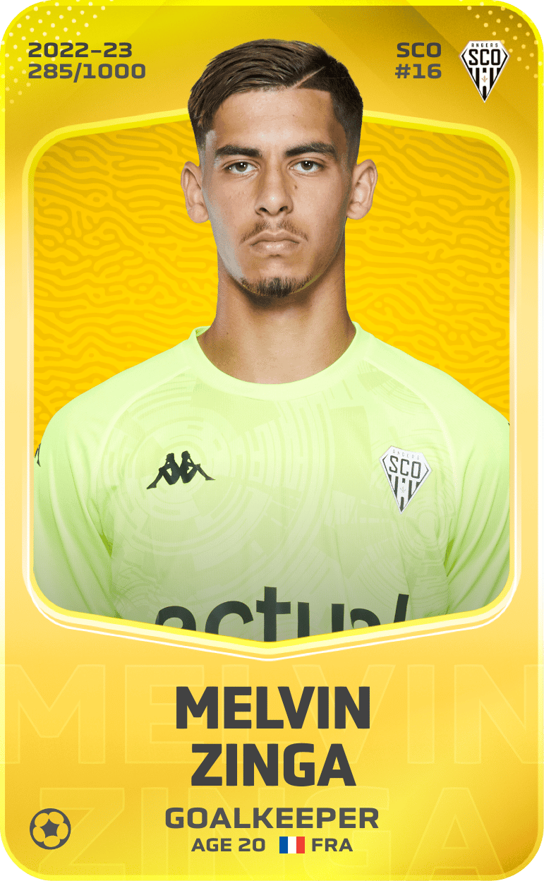 Melvin Zinga 2022-23 • Limited 285/1000