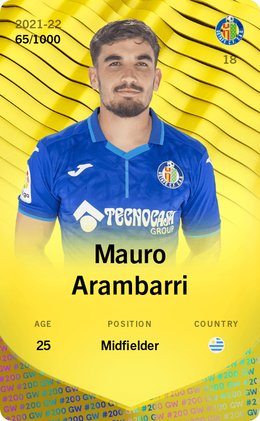 Mauro Arambarri 2021-22 • Limited 65/1000