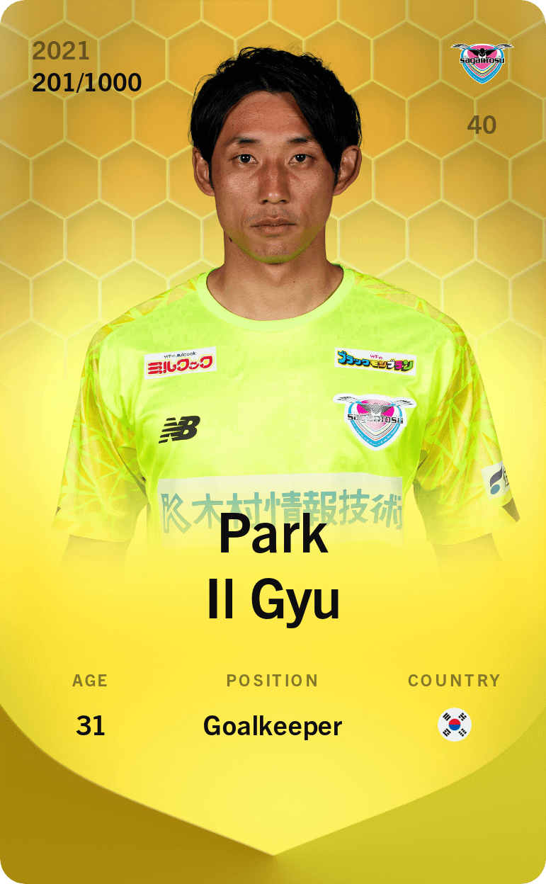 Park Il Gyu 2021-22 • Limited 201/1000