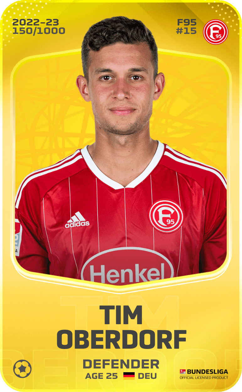 Tim Oberdorf 2022-23 • Limited 150/1000