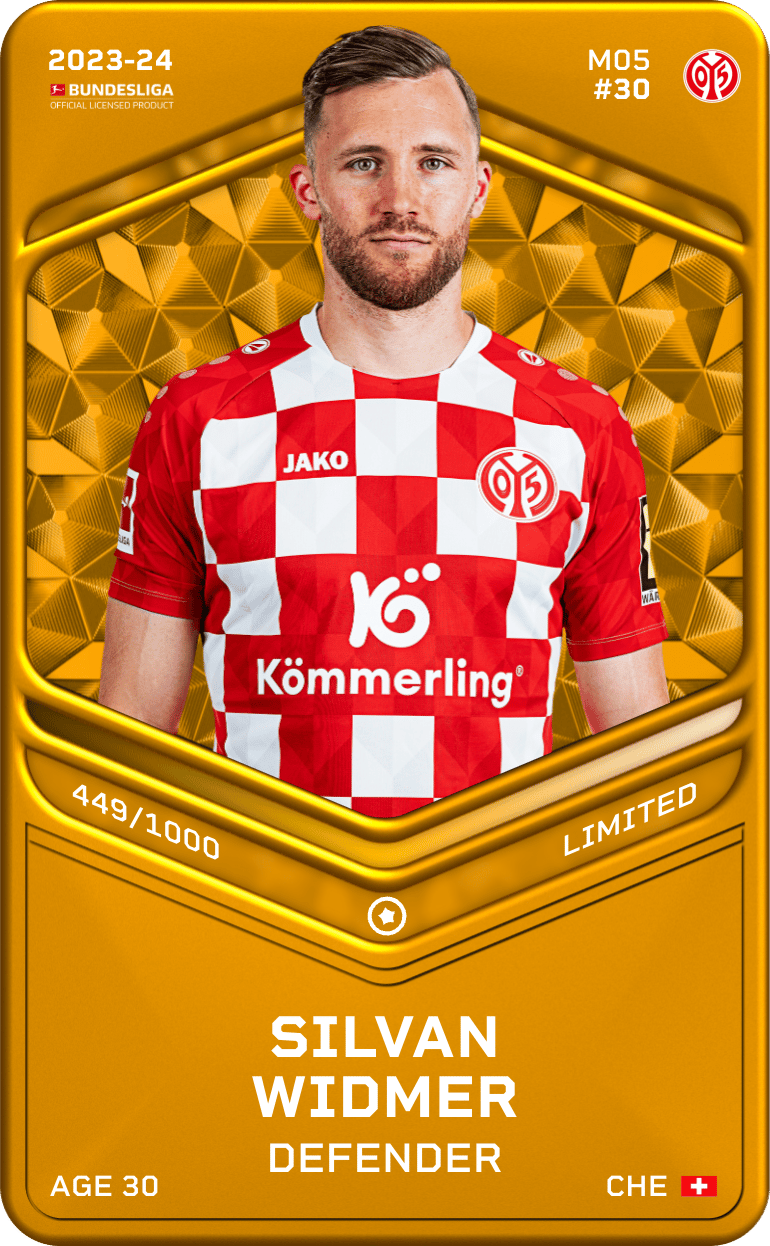 Silvan Widmer 2023-24 • Limited 449/1000