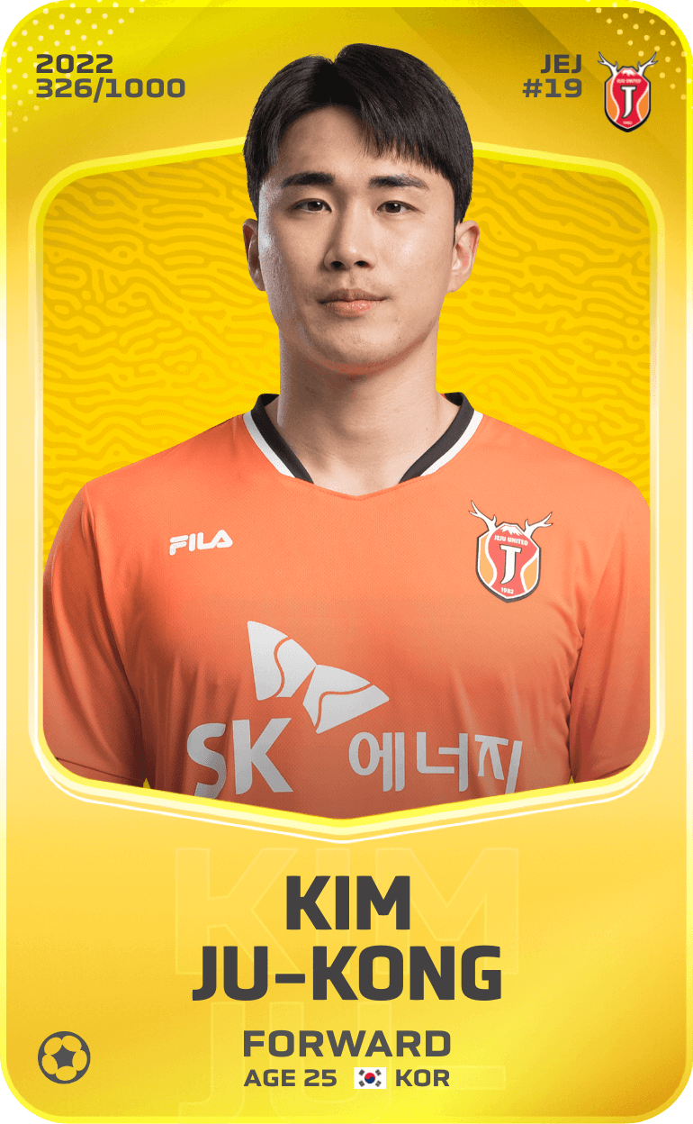 Kim Ju-Kong 2022-23 • Limited 326/1000