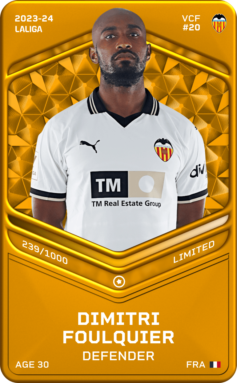 Dimitri Foulquier 2023-24 • Limited 239/1000
