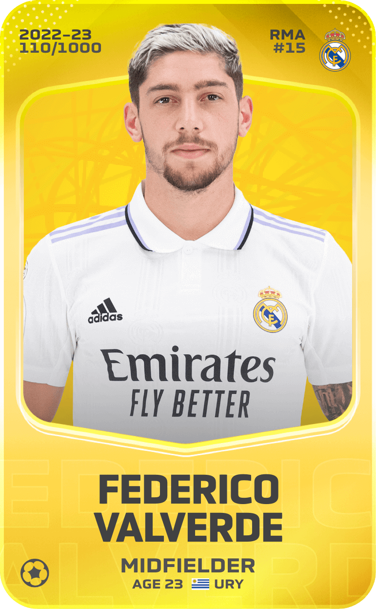Federico Valverde 2022-23 • Limited 110/1000