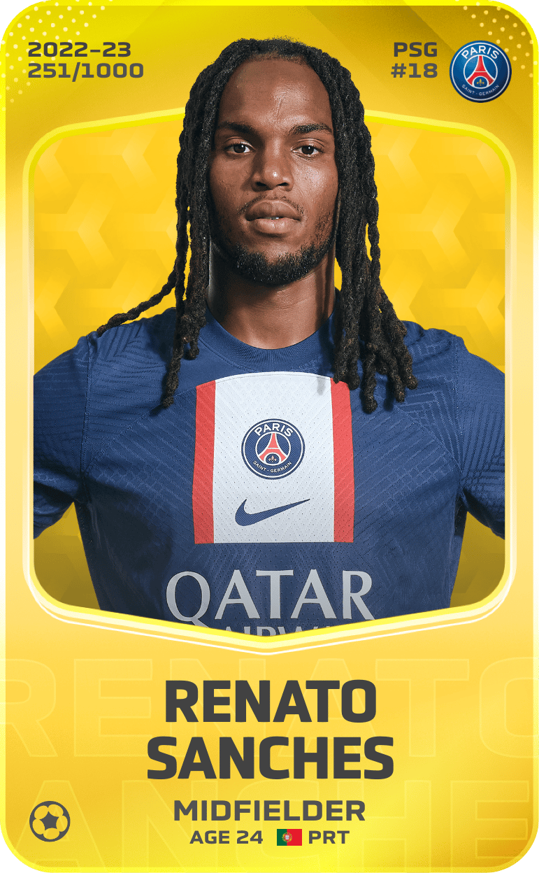 Renato Sanches 2022-23 • Limited 251/1000