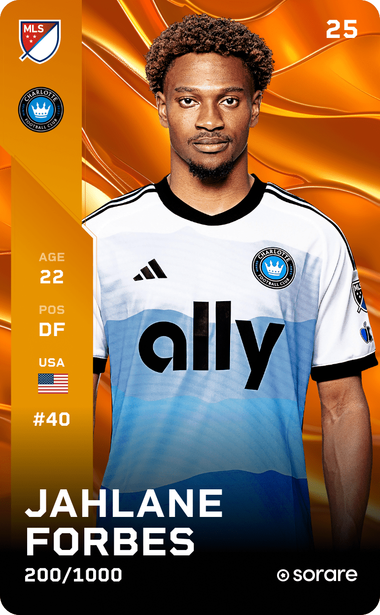 Jahlane Forbes 2025-26 • Limited 200/1000