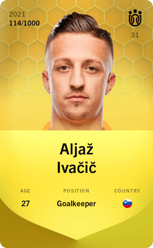 Aljaž Ivačič 2021-22 • Limited 114/1000