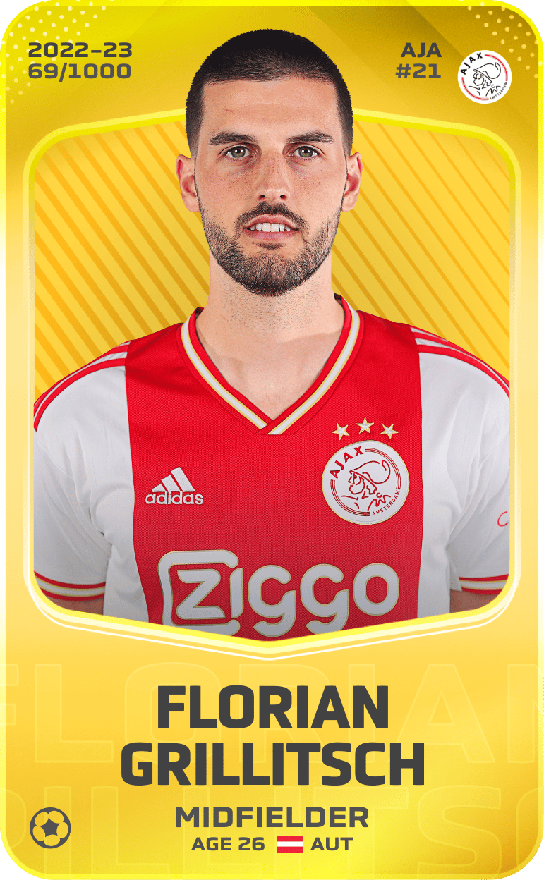 Florian Grillitsch 2022-23 • Limited 69/1000