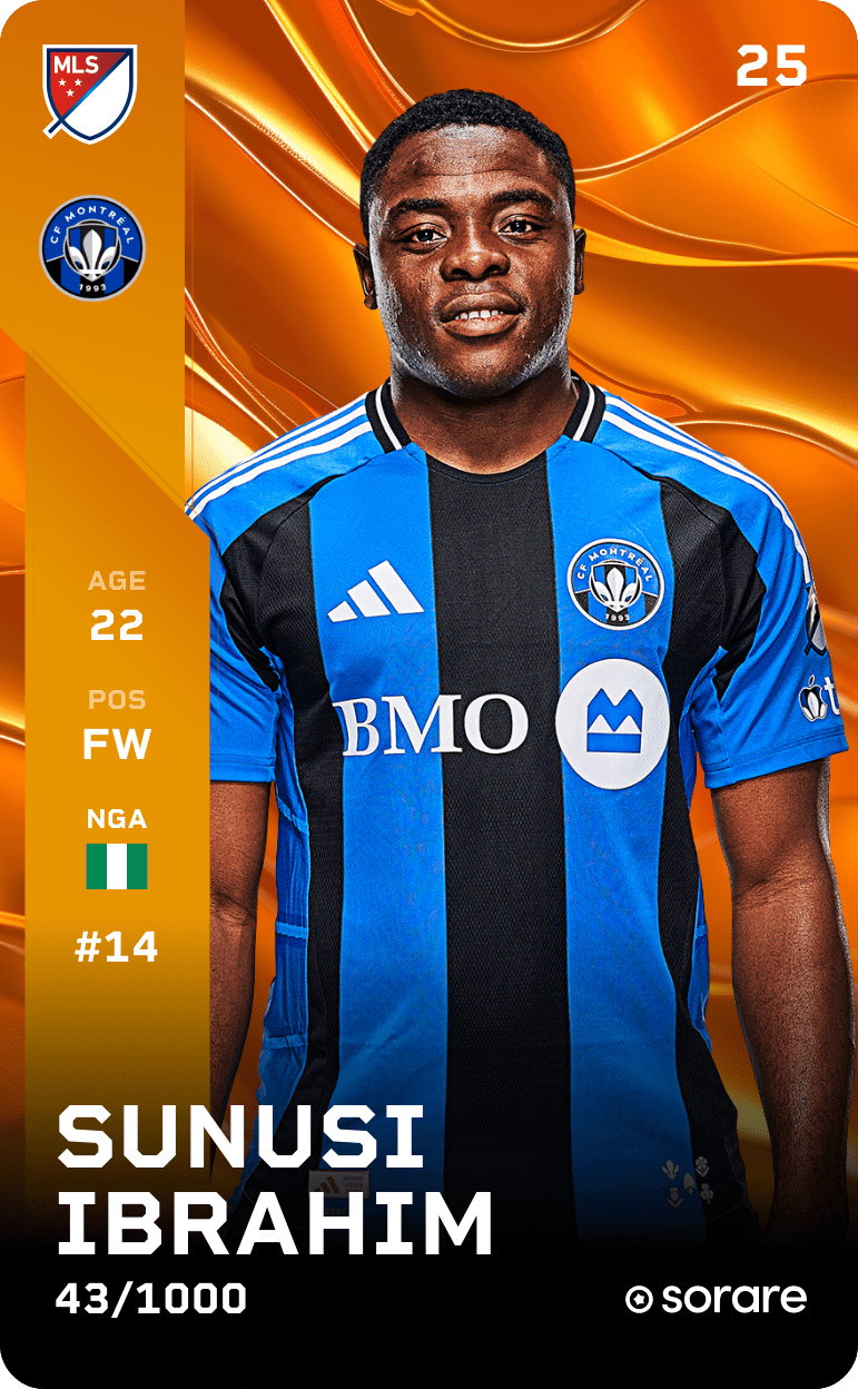Sunusi Ibrahim 2025-26 • Limited 43/1000