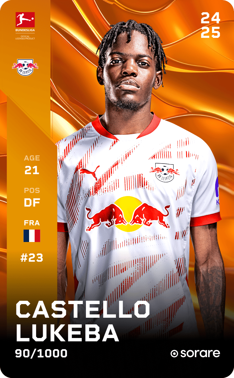 Castello Lukeba 2024-25 • Limited 90/1000