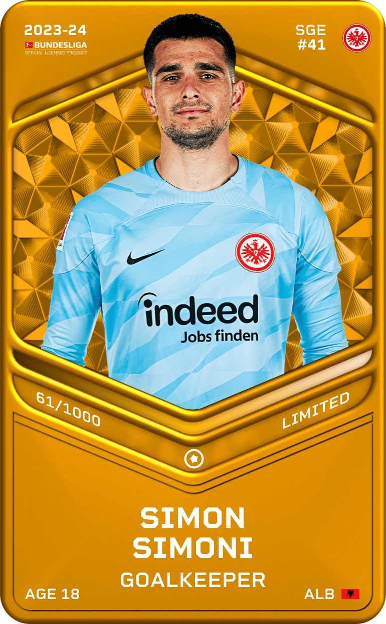 Simon Simoni 2023-24 • Limited 61/1000