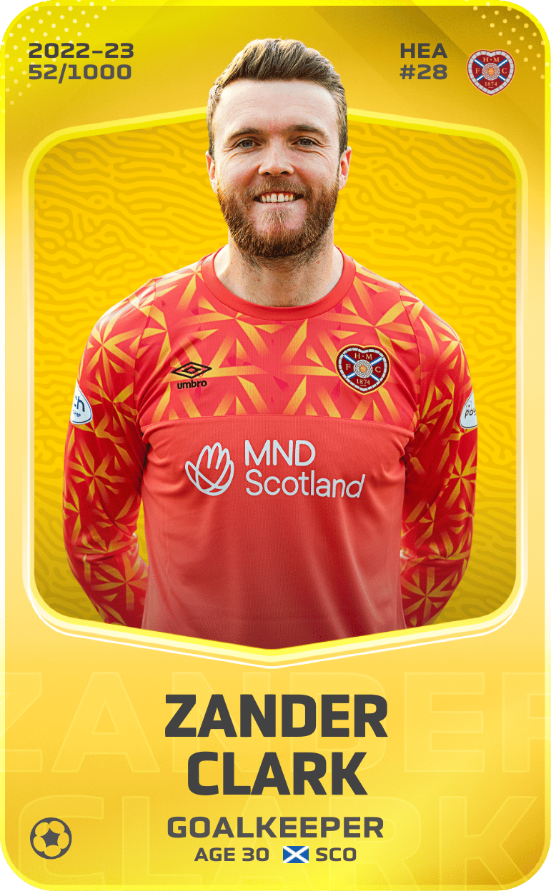 Zander Clark 2022-23 • Limited 52/1000