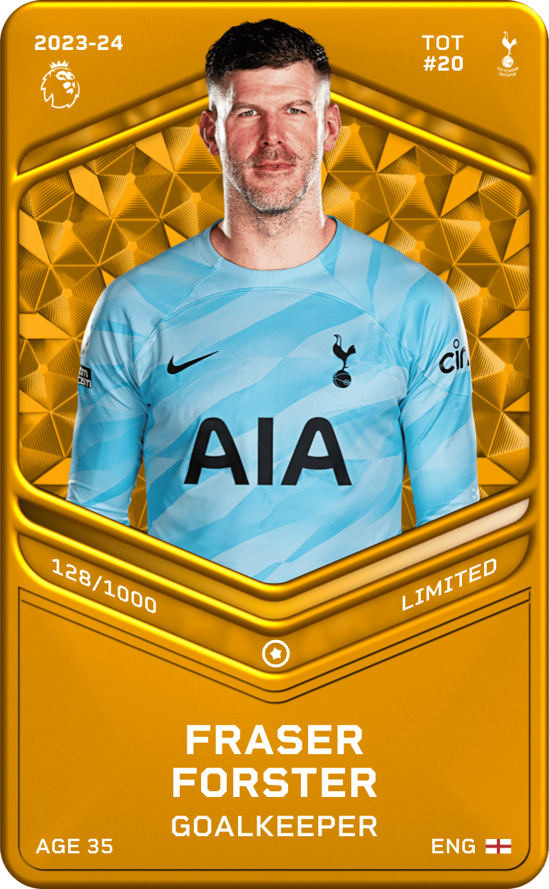 Fraser Forster 2023-24 • Limited 128/1000
