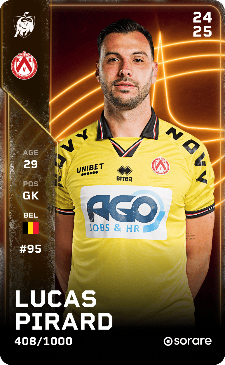 Lucas Pirard 2024-25 • Limited 408/1000
