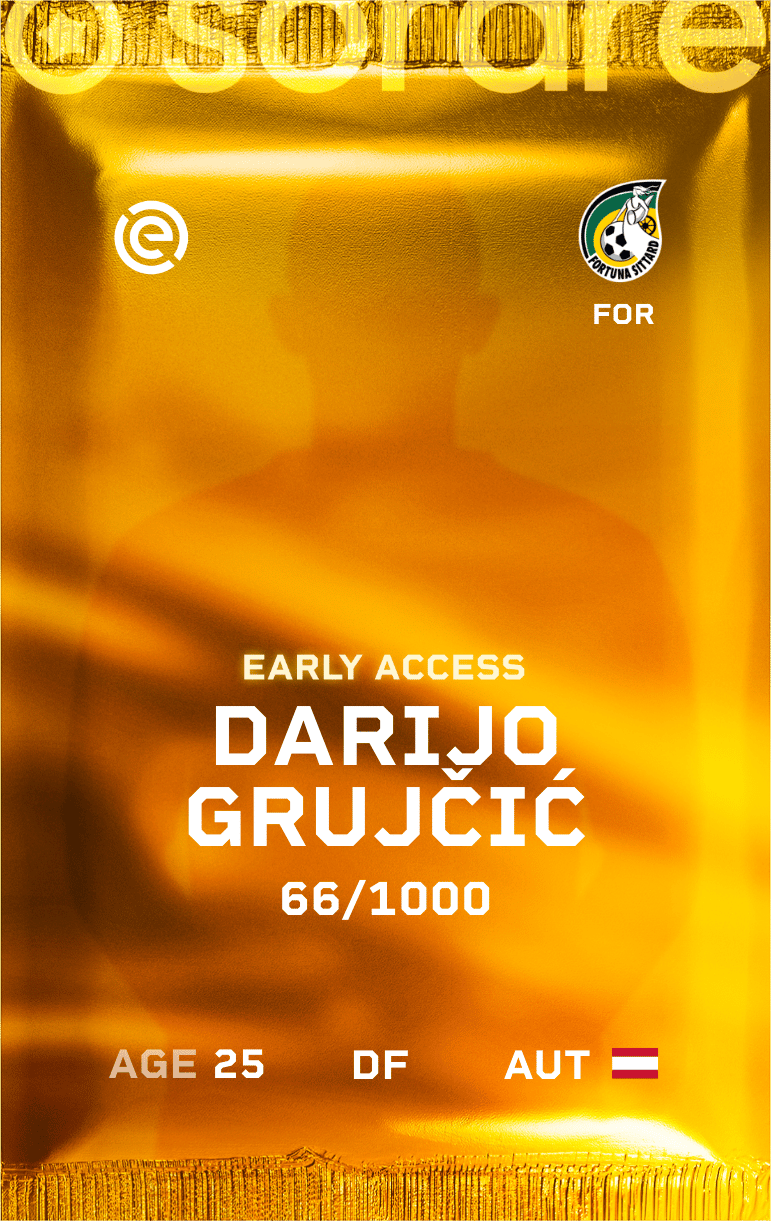 Darijo Grujčić 2024-25 • Limited 66/1000