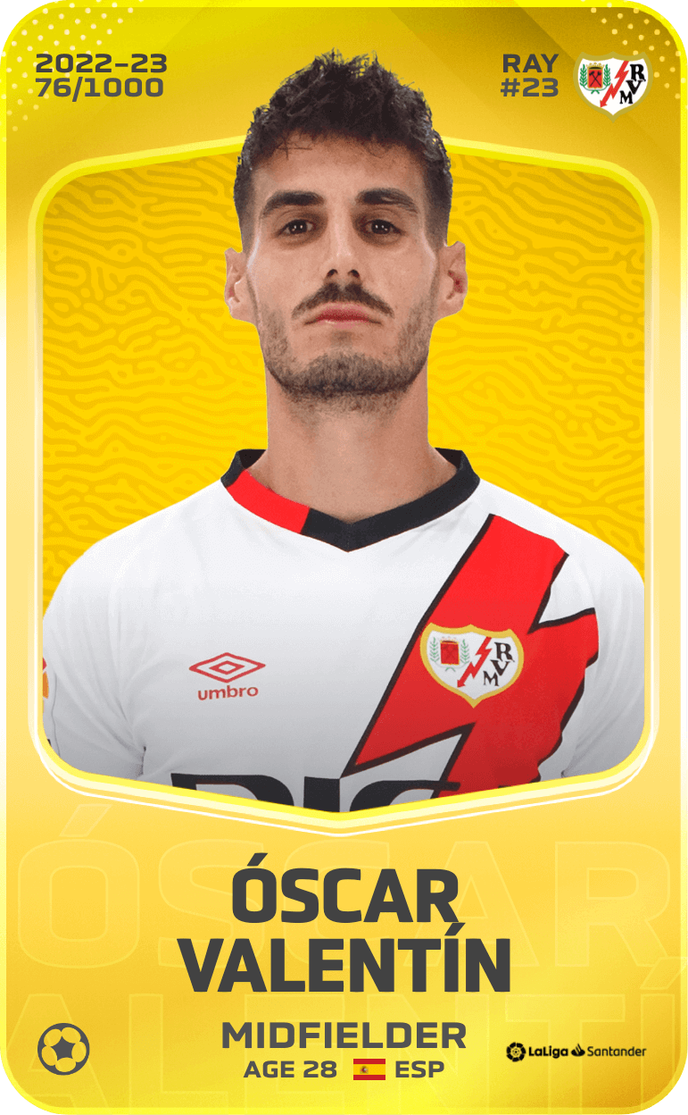 Óscar Valentín 2022-23 • Limited 76/1000