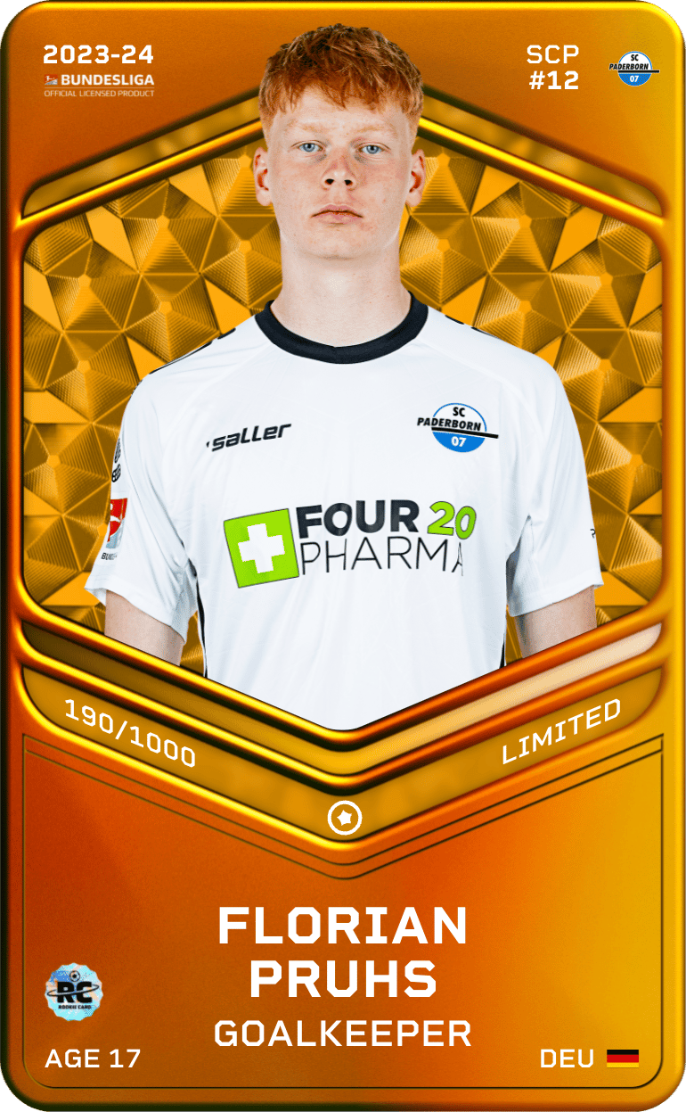 Florian Pruhs 2023-24 • Limited 190/1000