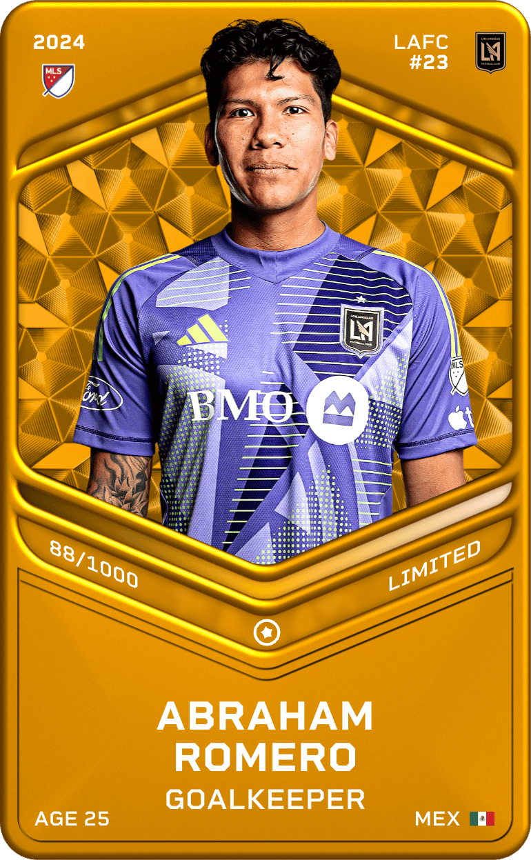 Abraham Romero 2024-25 • Limited 88/1000
