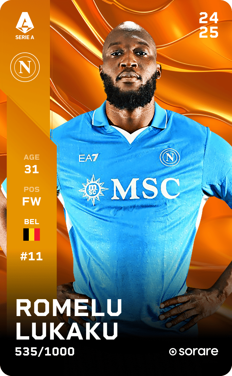 Romelu Lukaku 2024-25 • Limited 535/1000