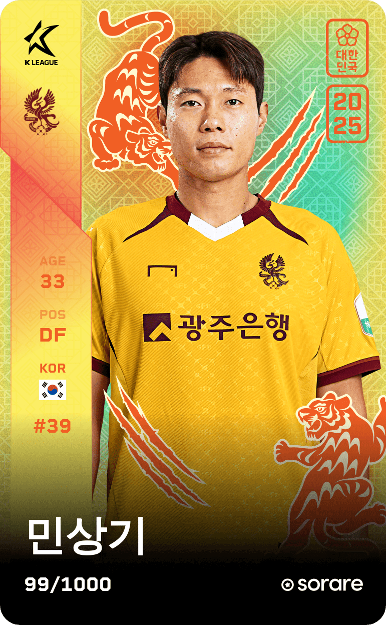 Min Sang-Gi 2025-26 • Limited 99/1000
