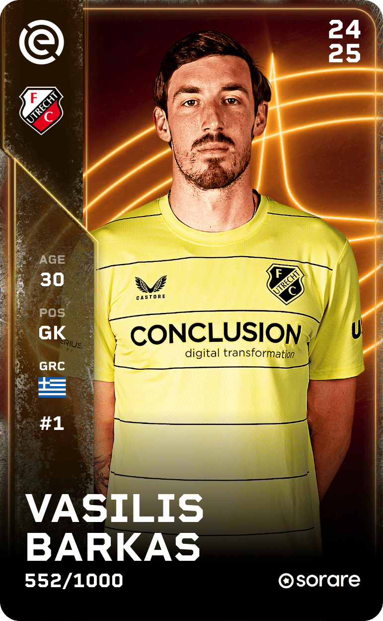 Vasilis Barkas 2024-25 • Limited 552/1000