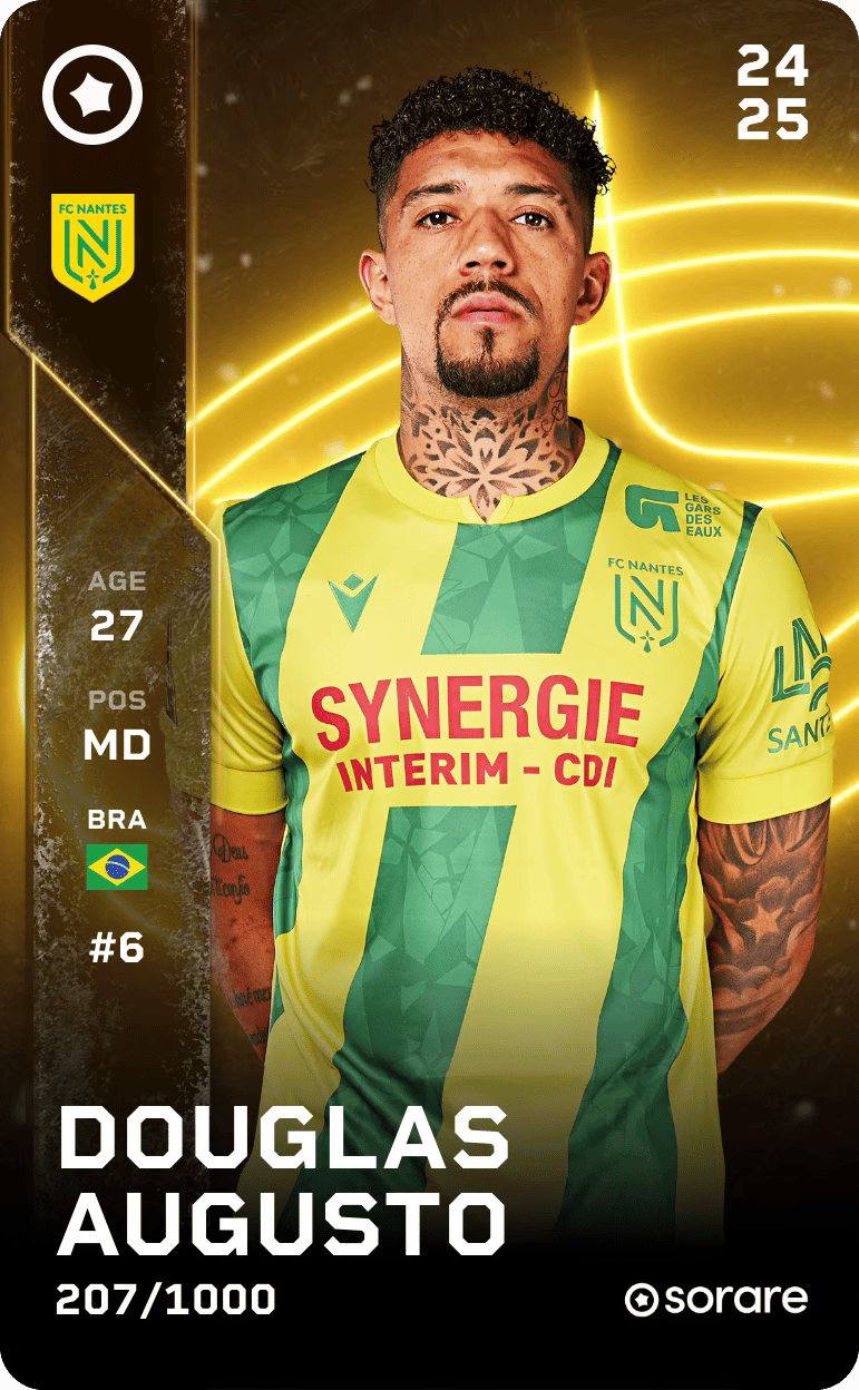 Douglas Augusto 2024-25 • Limited 207/1000