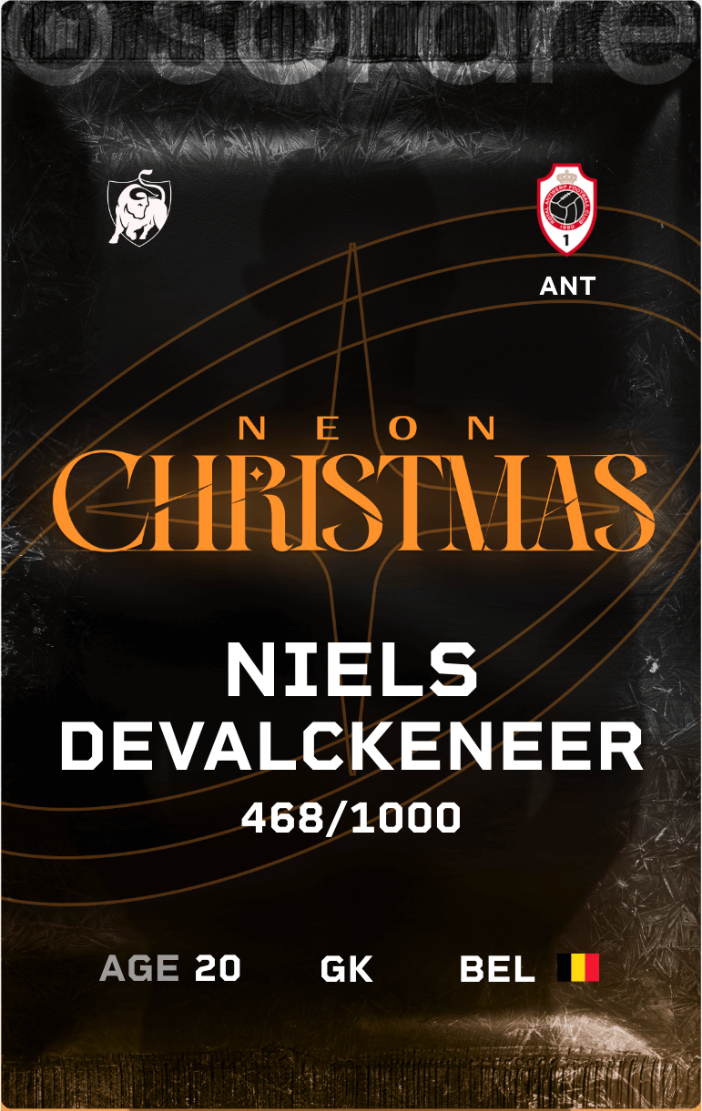 Niels Devalckeneer 2024-25 • Limited 468/1000