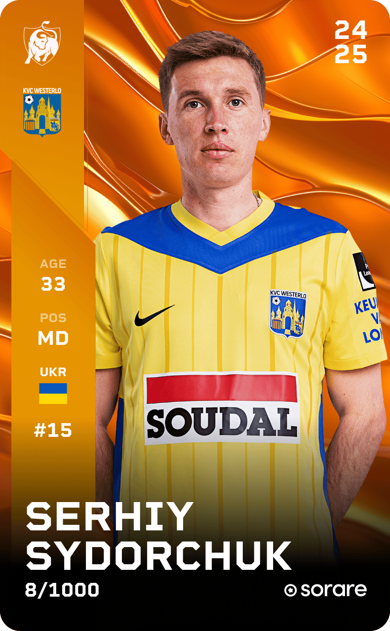 Serhiy Sydorchuk 2024-25 • Limited 8/1000