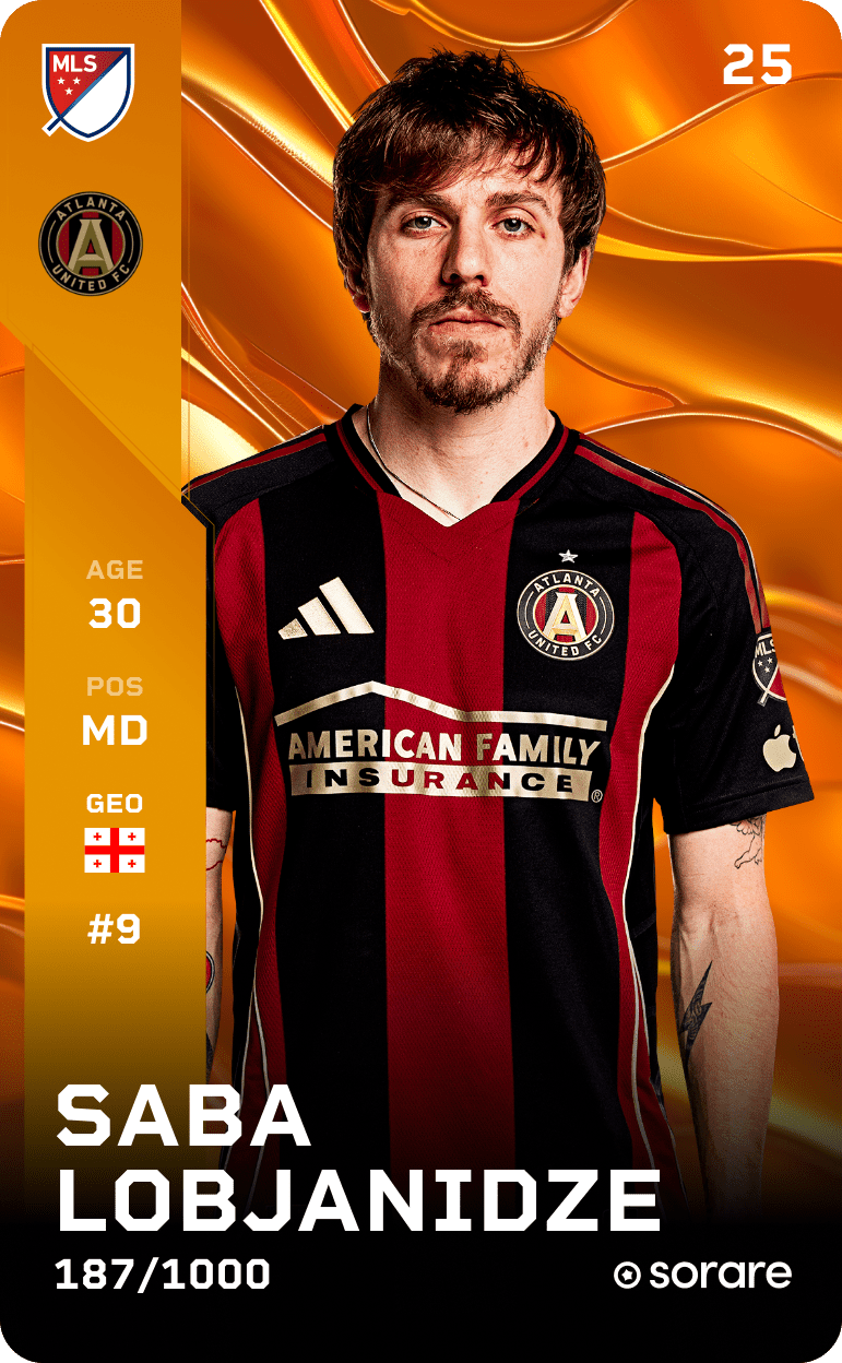 Saba Lobjanidze 2025-26 • Limited 187/1000