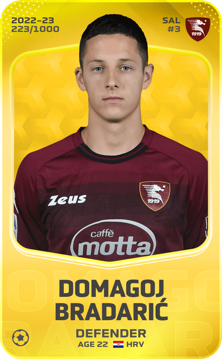 Domagoj Bradarić 2022-23 • Limited 223/1000