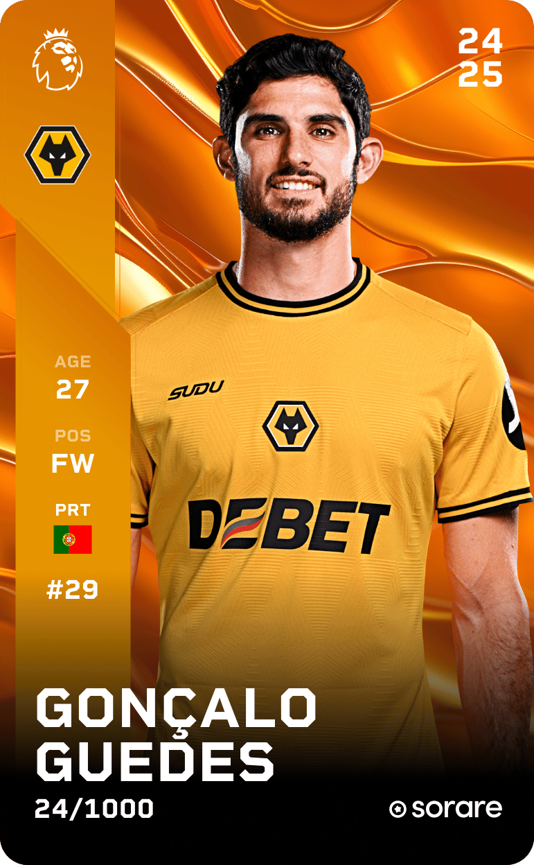 Gonçalo Guedes 2024-25 • Limited 24/1000