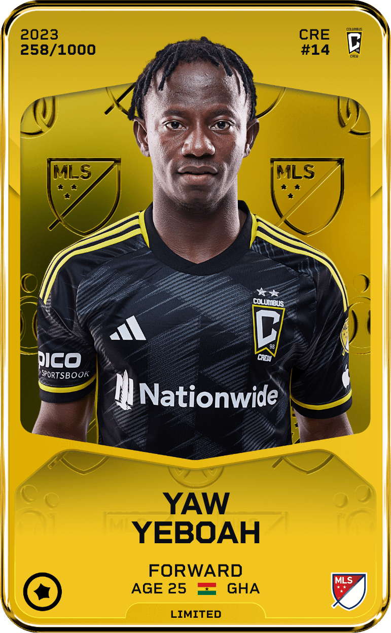 Yaw Yeboah 2023-24 • Limited 258/1000