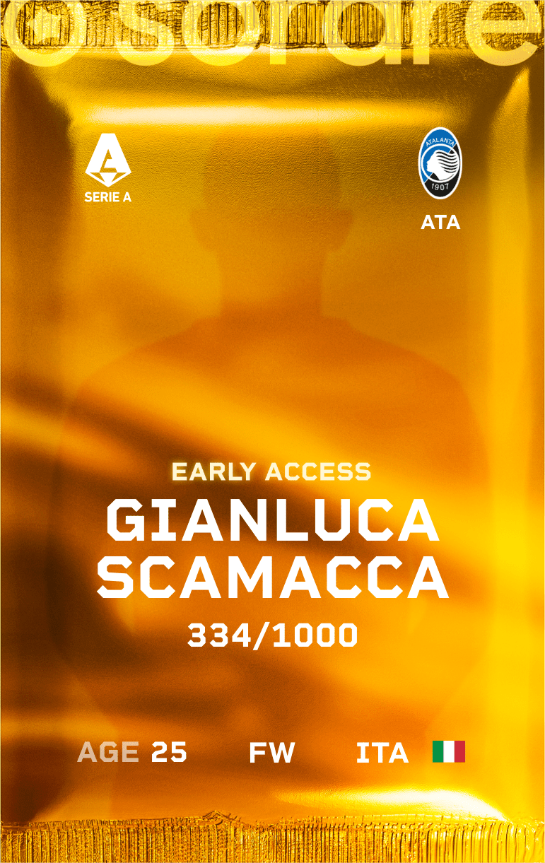 Gianluca Scamacca 2024-25 • Limited 334/1000