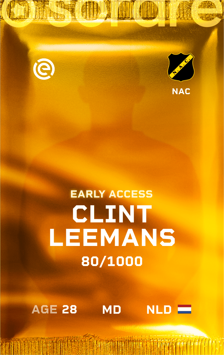 Clint Leemans 2024-25 • Limited 80/1000