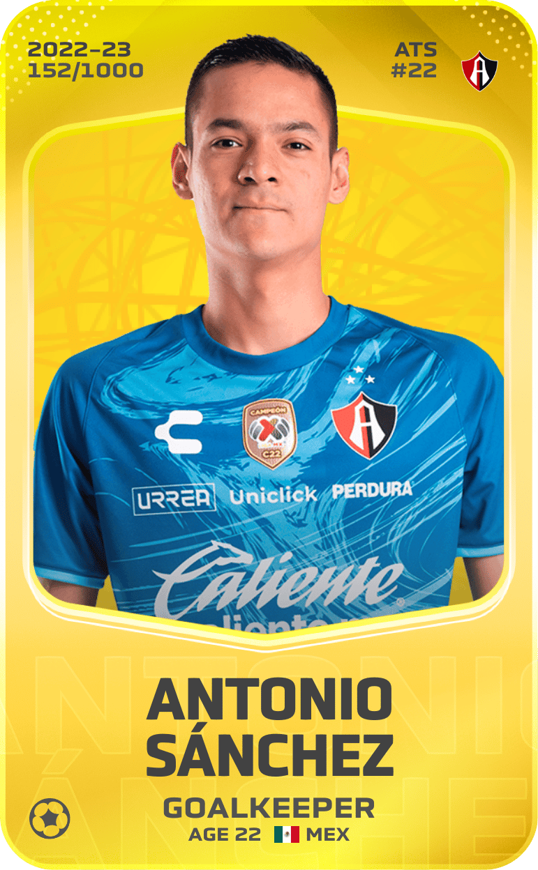 Antonio Sánchez 2022-23 • Limited 152/1000