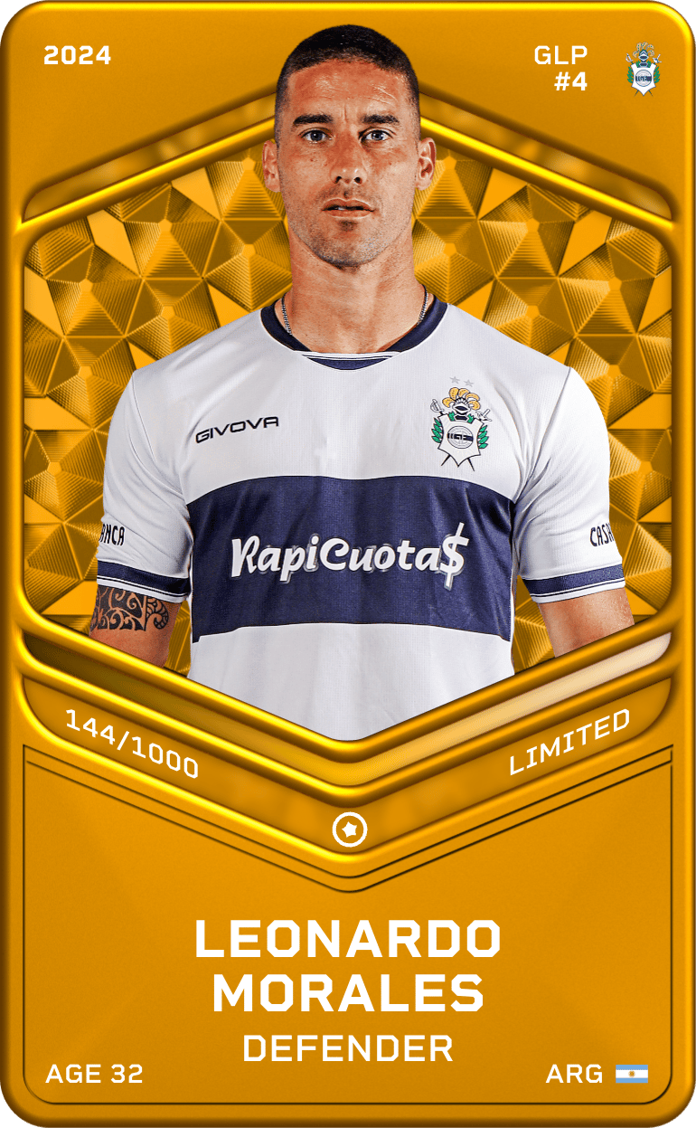 Leonardo Morales 2024-25 • Limited 144/1000