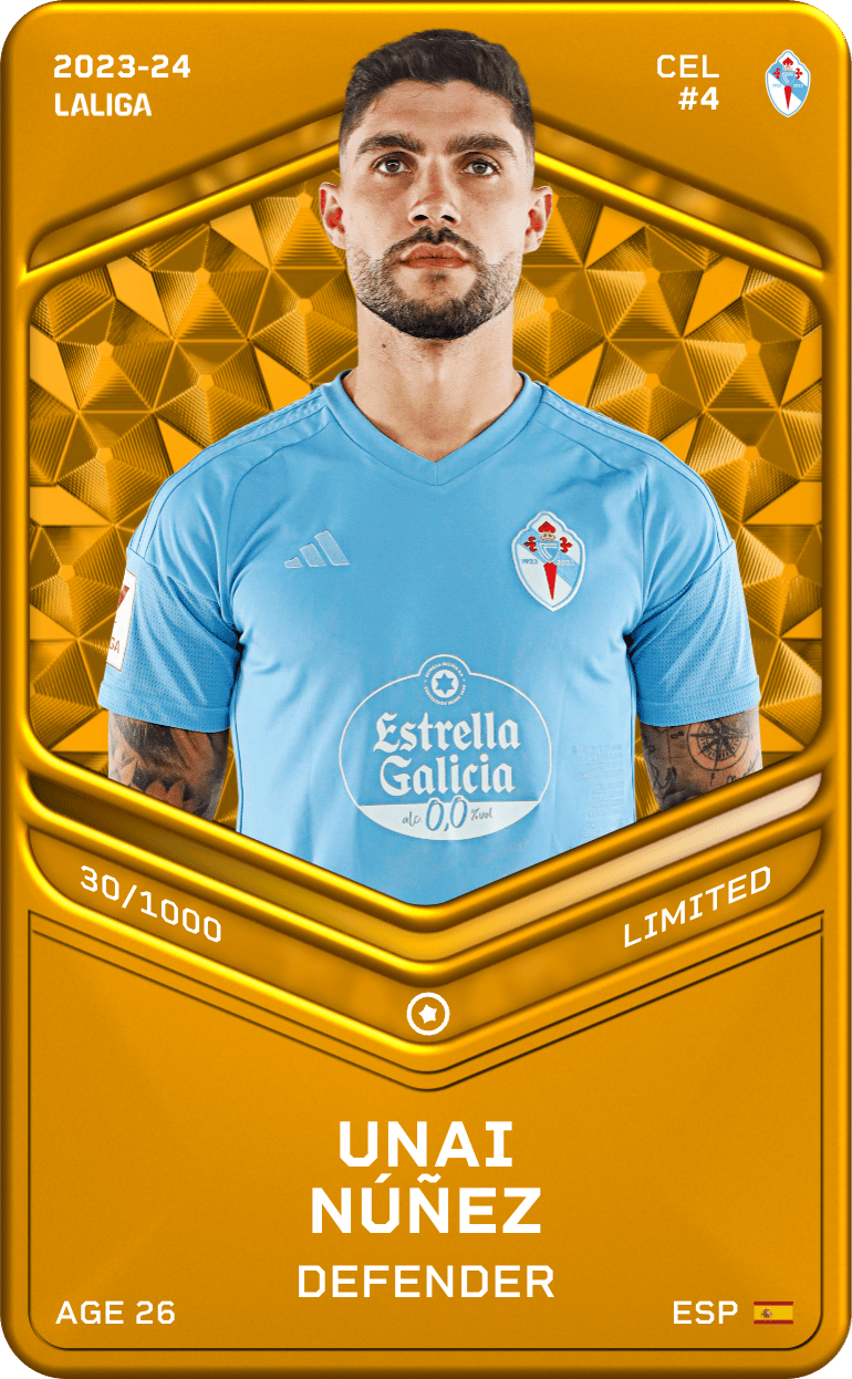 Unai Núñez 2023-24 • Limited 30/1000