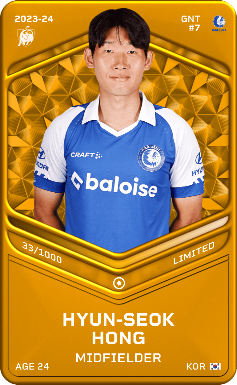 Hyun-seok Hong 2023-24 • Limited 33/1000