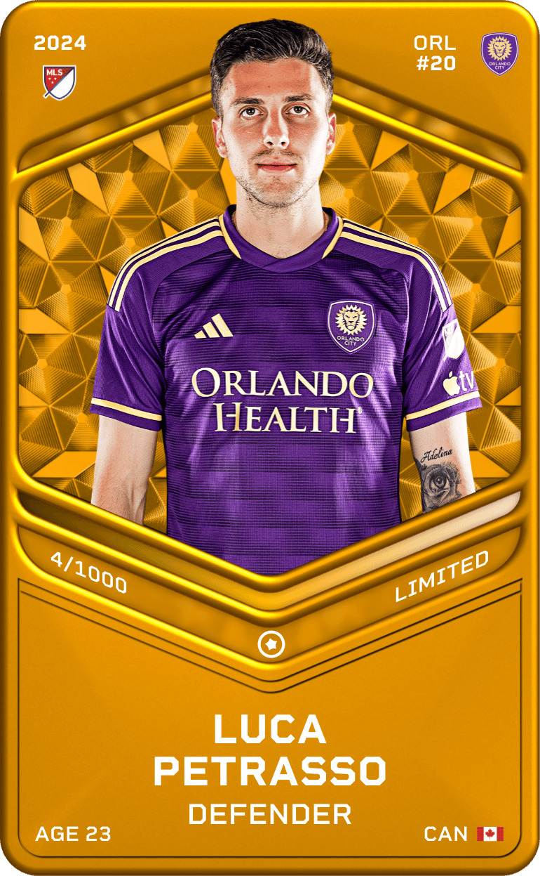 Luca Petrasso 2024-25 • Limited 4/1000
