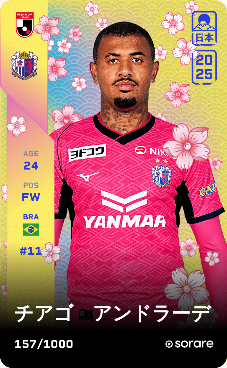 Thiago Andrade 2025-26 • Limited 157/1000