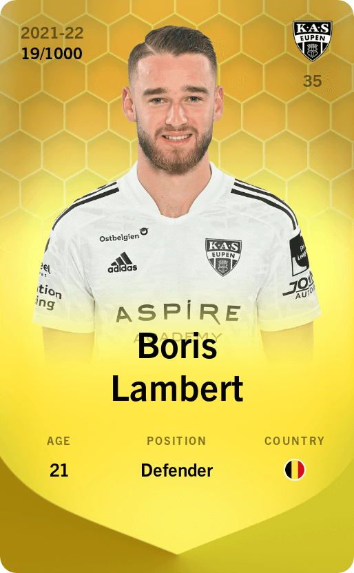 Boris Lambert 2021-22 • Limited 19/1000