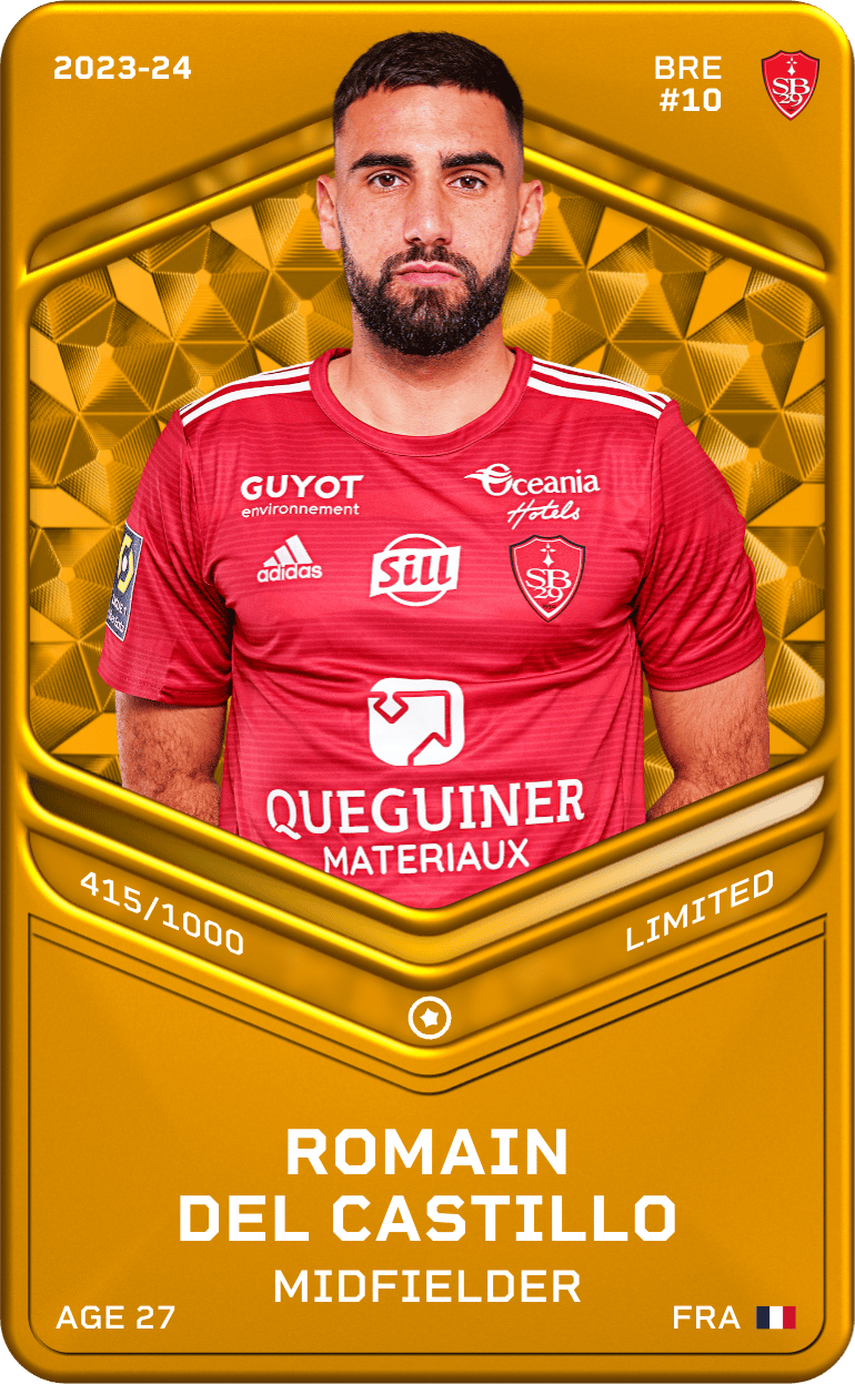 Romain Del Castillo 2023-24 • Limited 415/1000