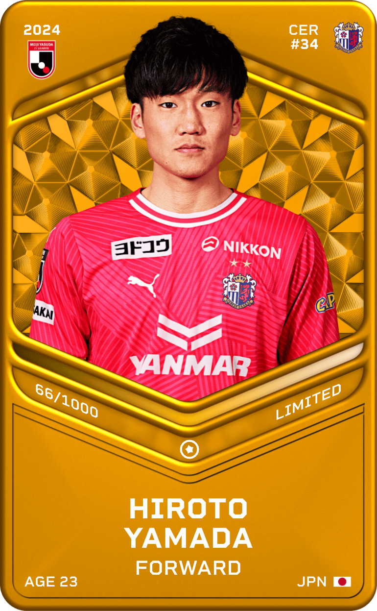 Hiroto Yamada 2024-25 • Limited 66/1000