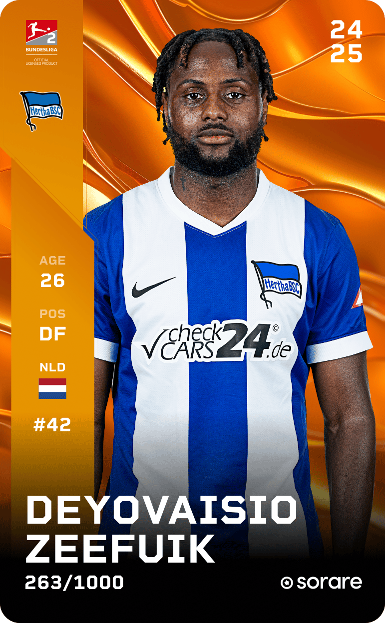 Deyovaisio Zeefuik 2024-25 • Limited 263/1000