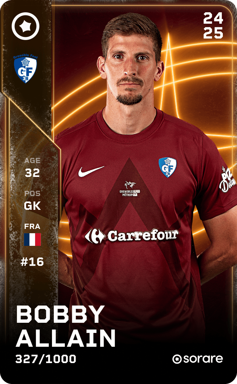 Bobby Allain 2024-25 • Limited 327/1000