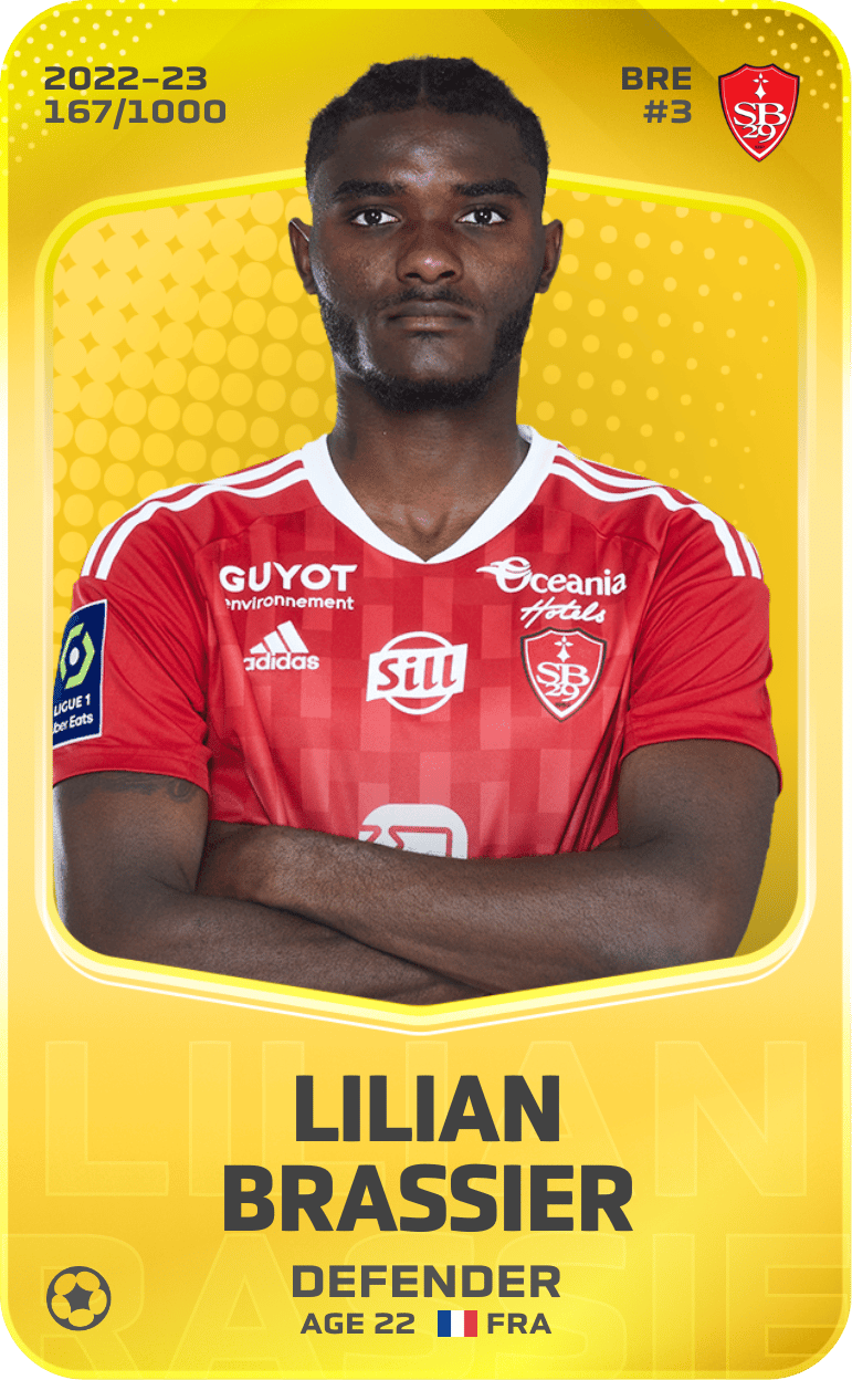 Lilian Brassier 2022-23 • Limited 167/1000