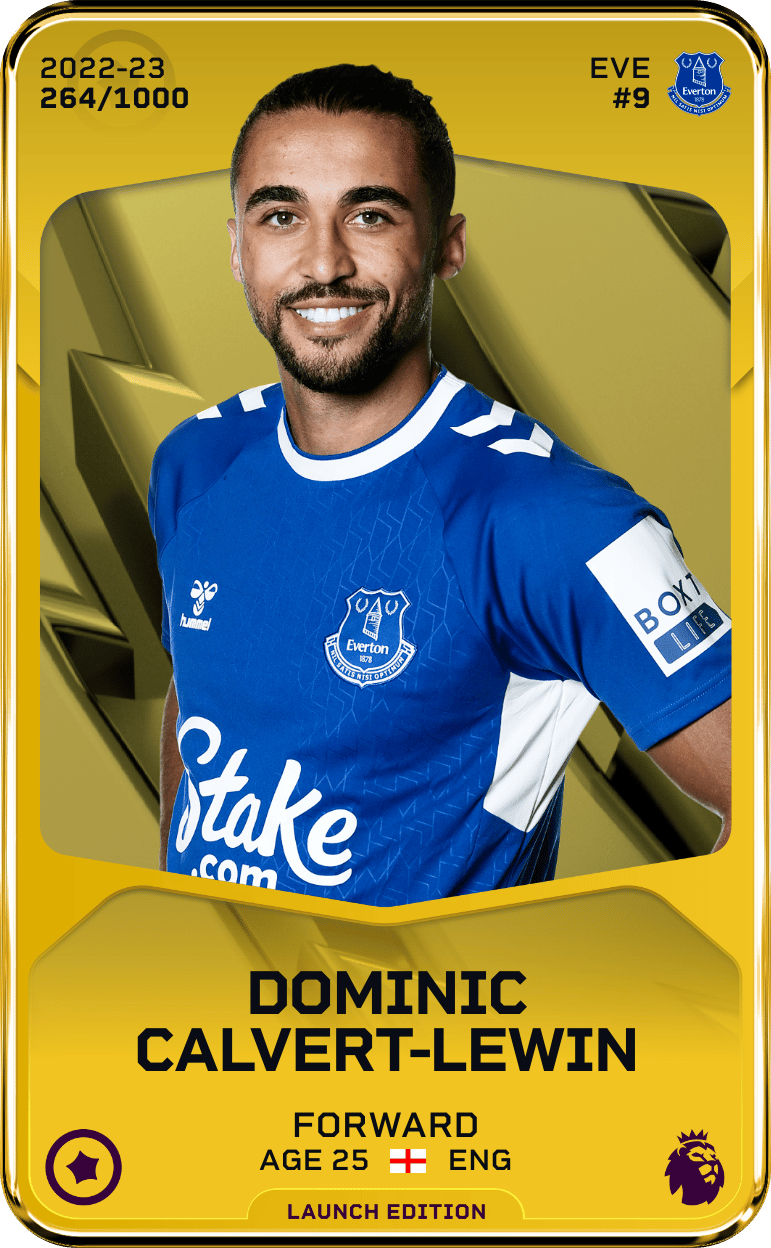 Dominic Calvert-Lewin 2022-23 • Limited 264/1000