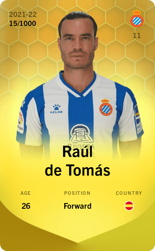 Raúl de Tomás 2021-22 • Limited 15/1000